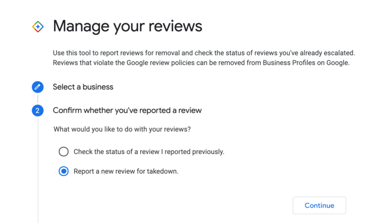 google my business manage reviews11 768x455 1
